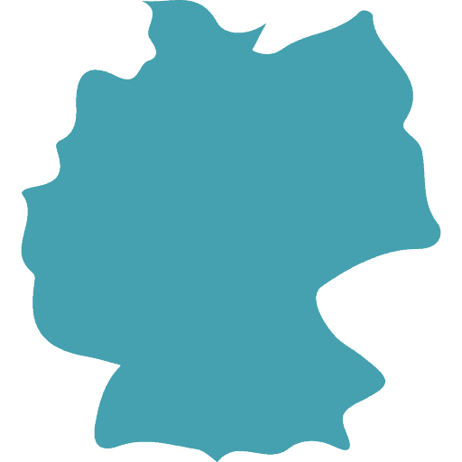 ATN Akademie - Grafik Umriss von Deutschland