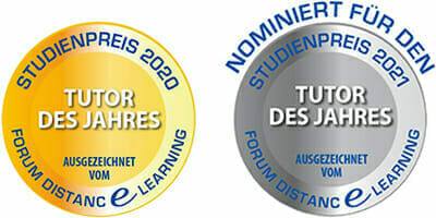 ATN Akademie - Studienpreis 2020 und nominiert für Tutor des Jahres 2021