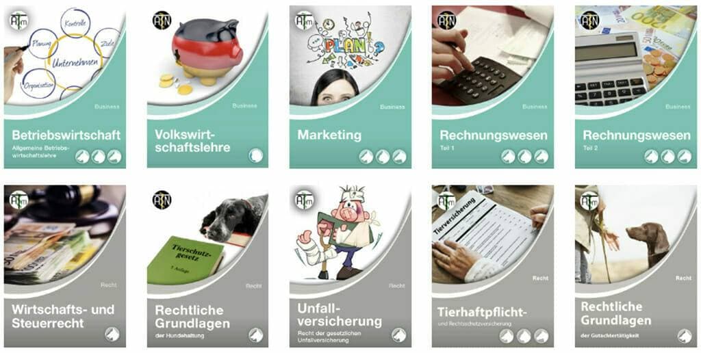Hundetrainer Ausbildung - BWL Skripten der ATN