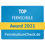 ATN Akademie - Award 2021 Top Fernschule auf Fernstudium Check