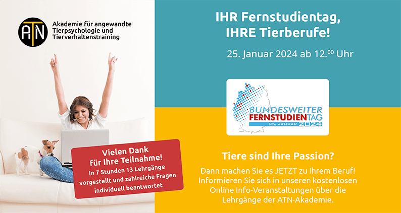 Fernstudientag ATM 2024 - 7 Stunden kostenlose meetings, 13 Lehrgänge ATN vorgestellt
